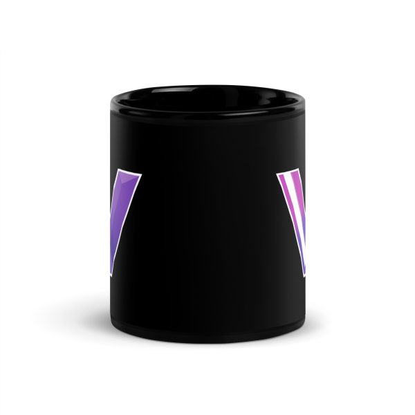 Black Glossy Mug