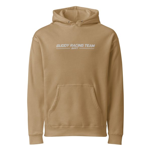 unisex-heavyweight-hooded-sweatshirt-sandstone-front-6ac1676aefdc1.jpg Buddy Racing Team | BRT Embroidered